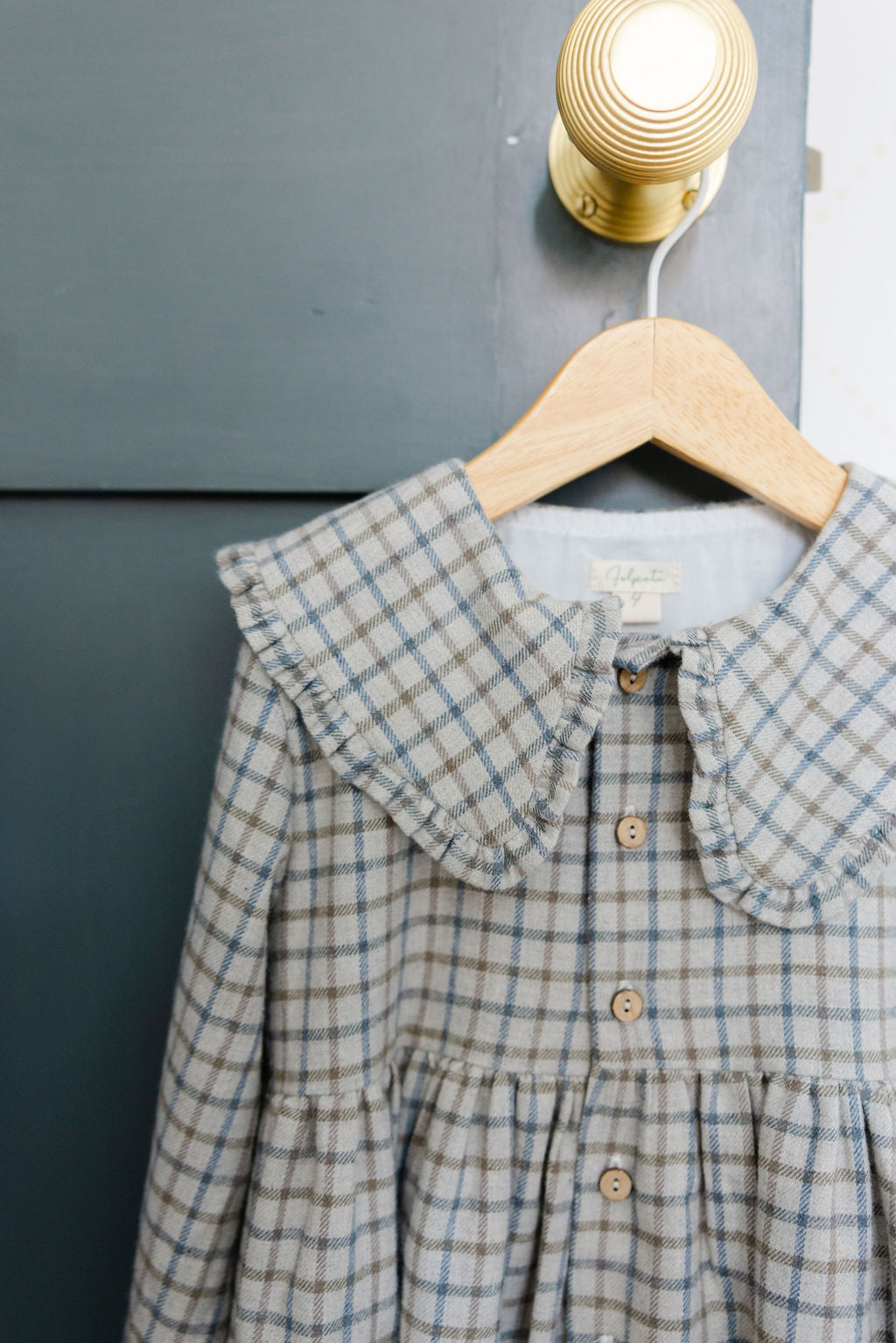 Plaid winter dress