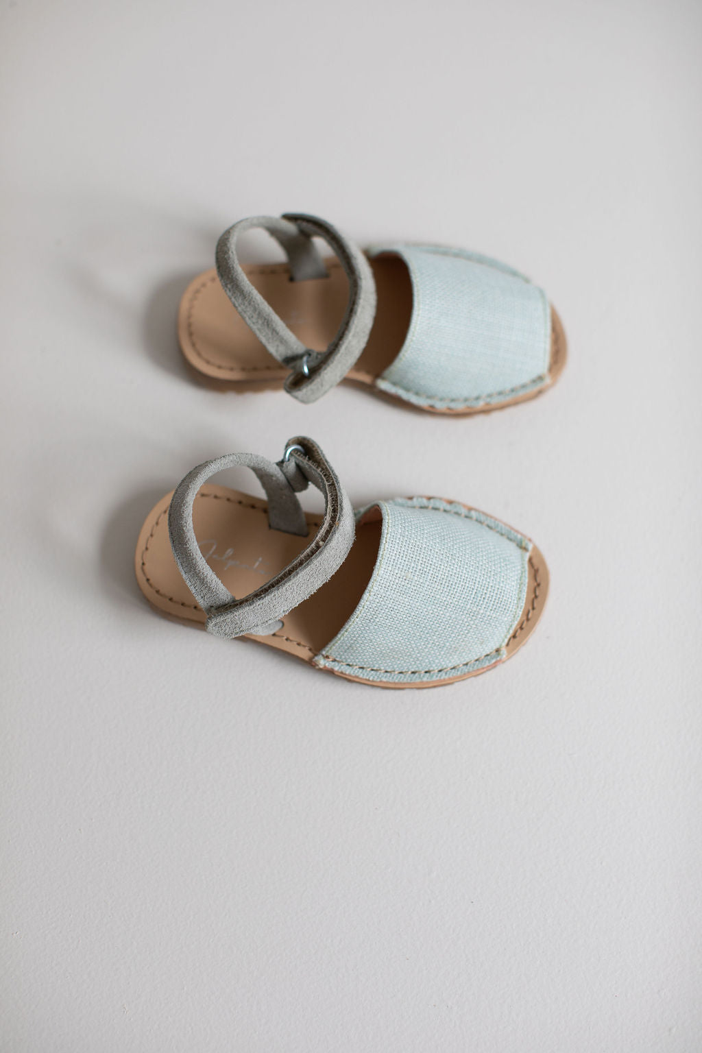 Menorcan sandals in sage