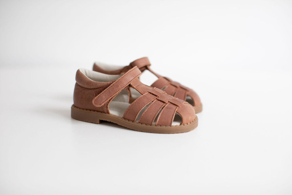 Leather sandals