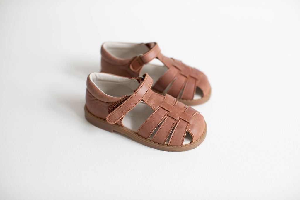 Leather sandals