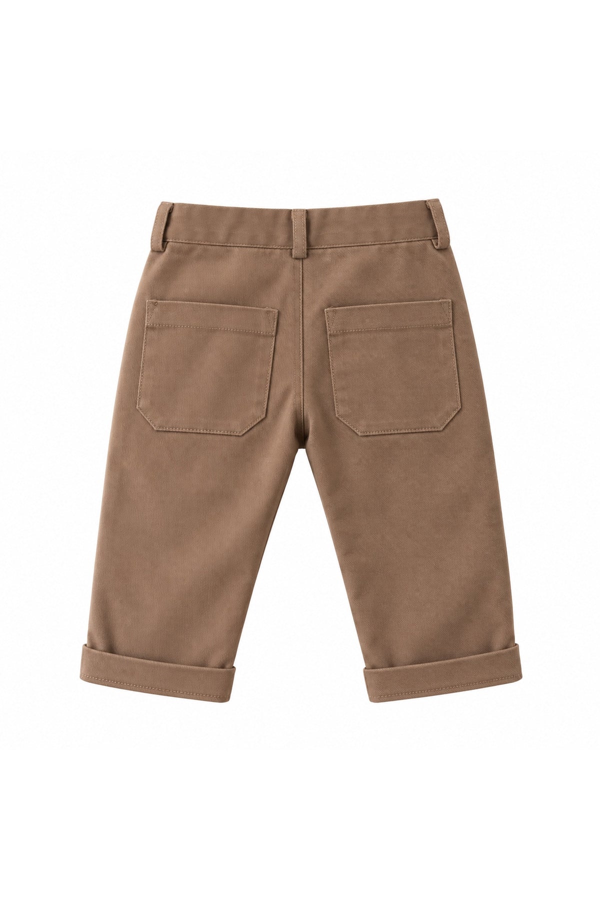 Trousers in Stone Twill