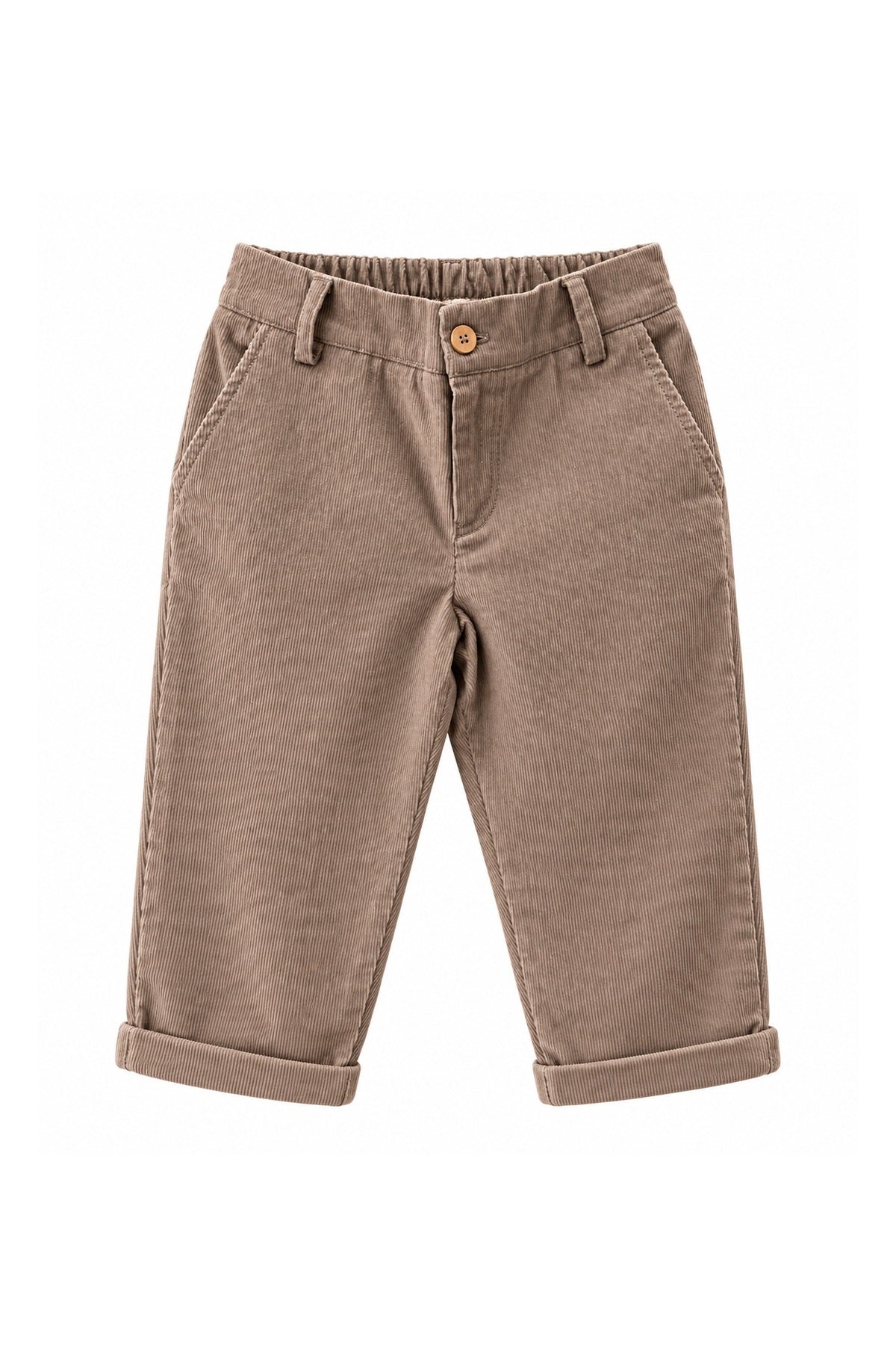 Trousers in corduroy